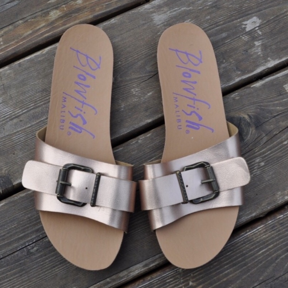Like new Blowfish slides